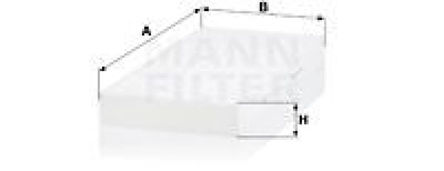 Man Truck Polen Filtresi Man F90 19.422 D2866 90>96 F2000 19.423 D2866 94> 19.463 D2876 94> 19.464 D2876 98> - Mann Cu40110