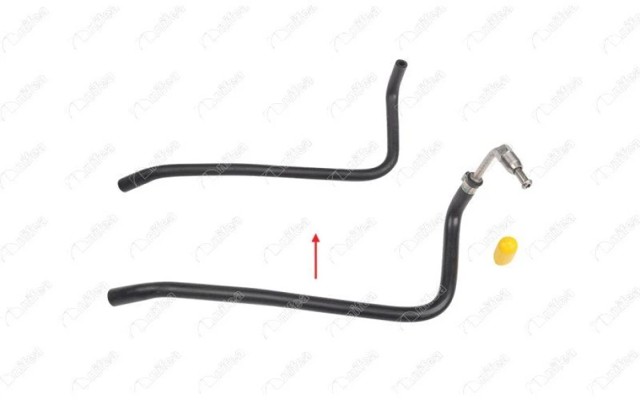 Renault Basınc Kaptoru Hortumu Metal Boru Harıc Ok İle Gosterilen Hortum - Nifea 11639