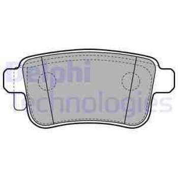 ARKA FREN BALATASI KANGOO III 08> MERCEDES CITAN 13>21 1.2 TCE 1.5 DCI 1.6 - DELPHI LP2126