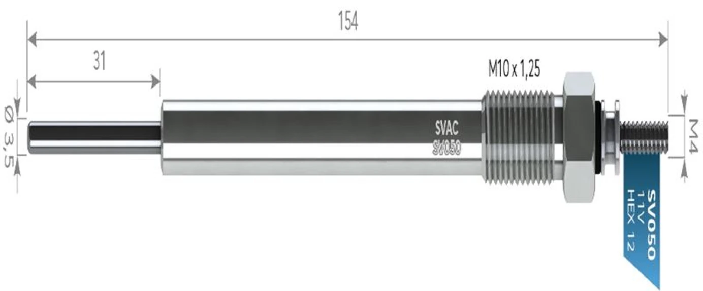 Hyundaı Ticarı Kizdirma Bujısı Starex Crdi 03> H100 Kamyonet 12> Kia Sorento 03> 140 170 Bg - Svac Sv050