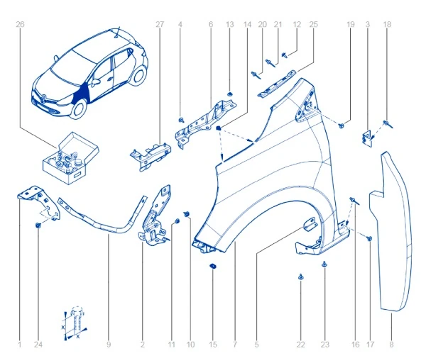 Ford Panel Komple - Kapı Trimi - F1eb A27407 Eb1f50