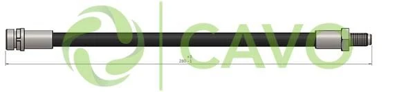 Ford Arka Fren Hortumu Sol Transıt V347/v348  06>11 - Cavo C900 827a