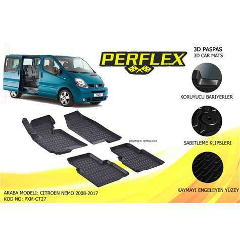 Renault Paspas Kaucuk Flexaır Traffıc-Vivaro 2001-2015 - Perflex Fxk-Rn34