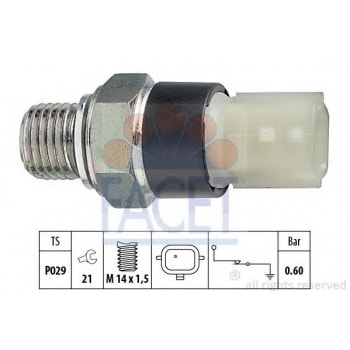 YAG BASINC MUSURU RENAULT CLIO III FLUENCE KANGOO LAGUNA MEGANE, NISSAN NOTE MICRA 1,5 DCI NAVARA 2, - FACET 7.0178