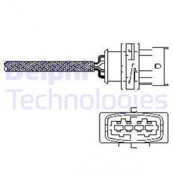 OKSIJEN SENSORU (KONUM 1) Z16XEP ASTRA G / H VECTRA C ZAFIRA B - DELPHI ES10789-12B1