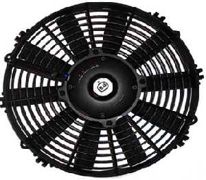 KOMPLE AKSİYEL FAN-12V 10" İNCE EMİCİ   5702110120001 - KORMAS-74315008