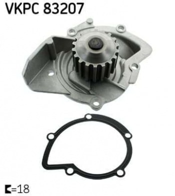 DEVIRDAIM (SU POMPASI ) RCZ 308 508 3008 807 407 5008 SCUDO EXPERT JUMPY III C8 DS5 C4 PICASSO C5 II - SKF VKPC83207