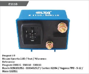 Unıversal Kizdirma Rolesi-12v Peu.j9 - Elta-E1110