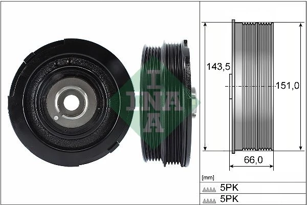 Bmw Krank Kasnagı Bmw E46 E39 M47 - İna 544006910