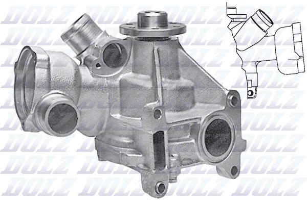 DEVIRDAIM POMPASI (M102, M103) 190 W201 8693 W124 8592 W126 8691 W463 8993 R107 8993 - DOLZ M174