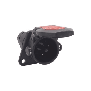 TIR RÖMORK FİŞİ DİŞİ-ABS-EBS-15'Lİ-SİYAH VİDALI-PLASTİK - AKSA-14050