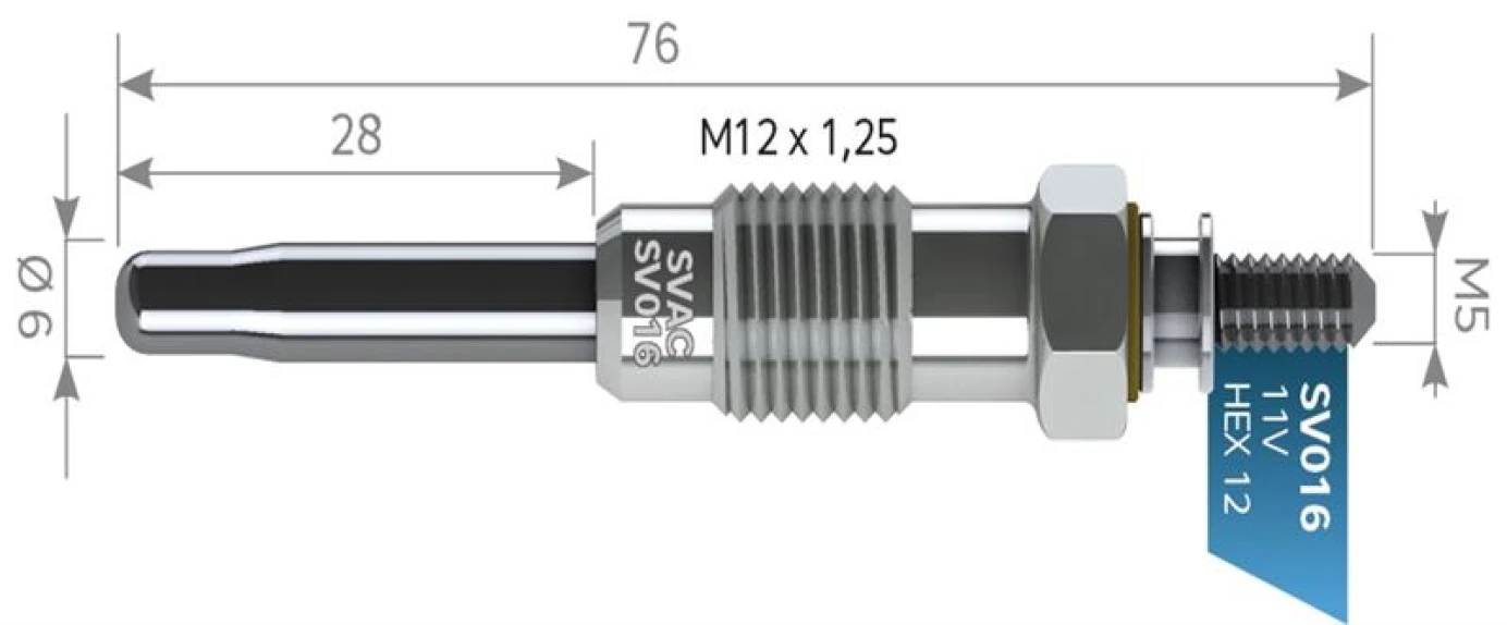 Bmc Ticarı Kizdirma Bujısı 11v Bmc Tm30 - Svac Sv016