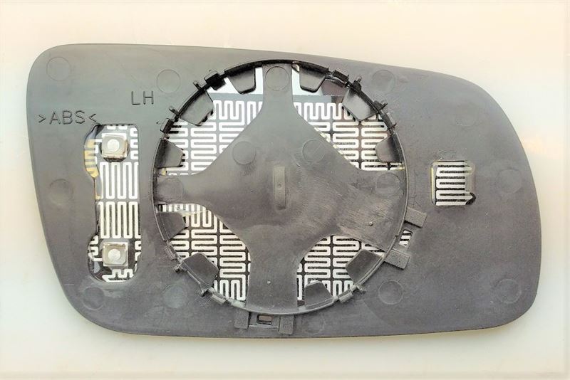 Vag Dis Dikiz Ayna Camı İsitmalı Asferik Mavı Buyuk Tip Sol A3 A4 A6 A8 95>00 - Art Mg026.6304