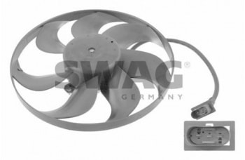 FAN MOTORU (250 / 80W 345mm) AROSA CORDOBA IBIZA IV FABIA ROOMSTER FOX LUPO NEW BEETLE - SWAG 32922518