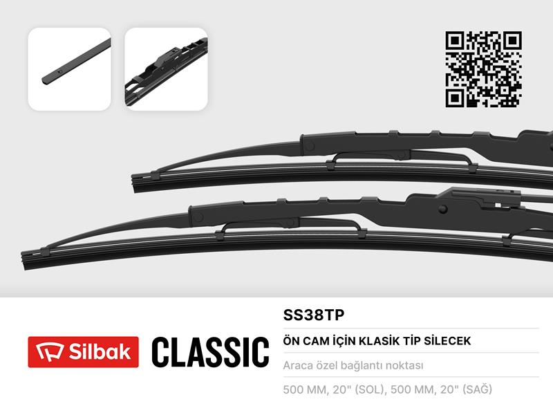 SILECEK SUPURGESI 510mm SAMARA - SILBAK SS38TP
