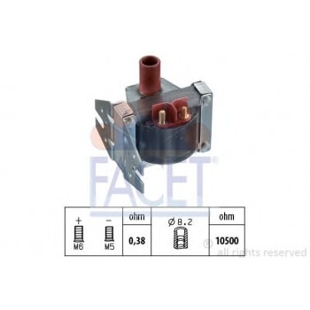 ATESLEME BOBINI 190 W201 89>93 C124 87>92 W124 85>92 W140 93>98 W126 85>91 W463 90>97 - FACET 9.6078