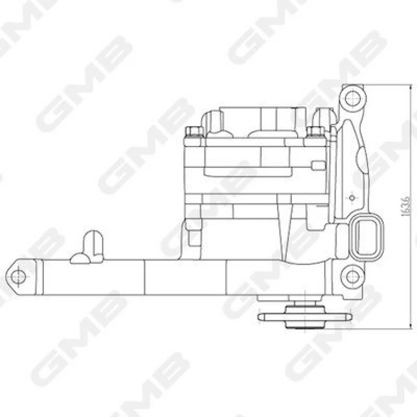 Mercedes Yag Pompası - Yag Pompası - Gmb Goas-82a