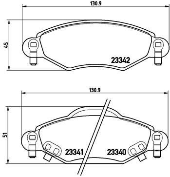 ON FREN BALATASI YARIS 03>10 VVTI 1,4 1,5 D4D - VALEO 671736