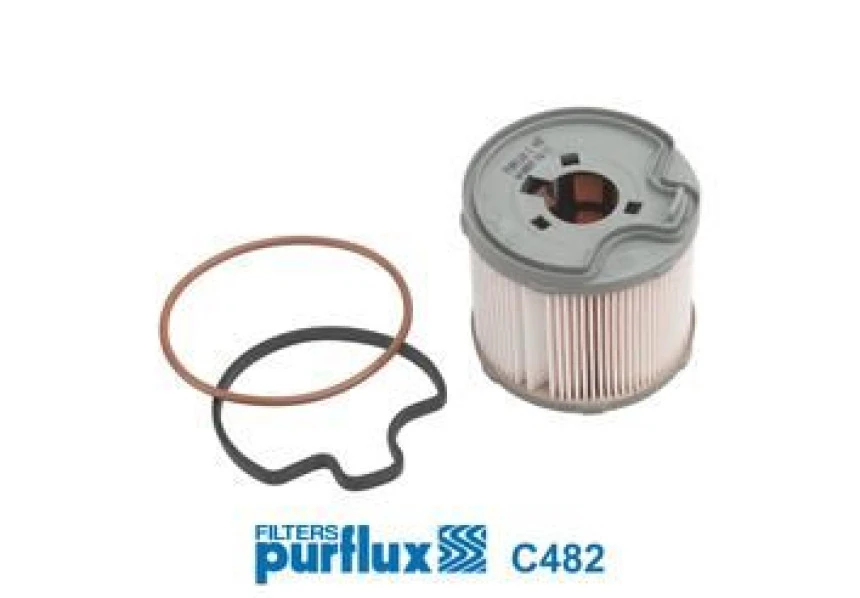 Psa Mazot Filtre Elemanı P206 307 406 C5 P607 Jumpy Expert Jumpy P806 Xsara II Xsara Picasso Evasıon Dw1 - Purflux C482