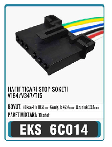 SOKET>STOP   FORD HAFİF TİCARİ  ( CVT109 CVT114 İÇİN ) - EKS-6C014