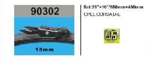 SİLGİ PALETİ-BANANA (X2) CORSA D 650/410 TK. - RBW-90302