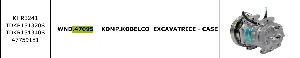 Unıversal Klima Kompresörü>kobelco  Excavatrıce - Case - Wondo-47095
