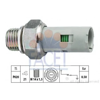 Renault Yag Musuru Clio II III Kangoo Laguna II Megane II Scenic II Trafıc II Master II Duster Logan 1.4 1. - Facet 7.0151