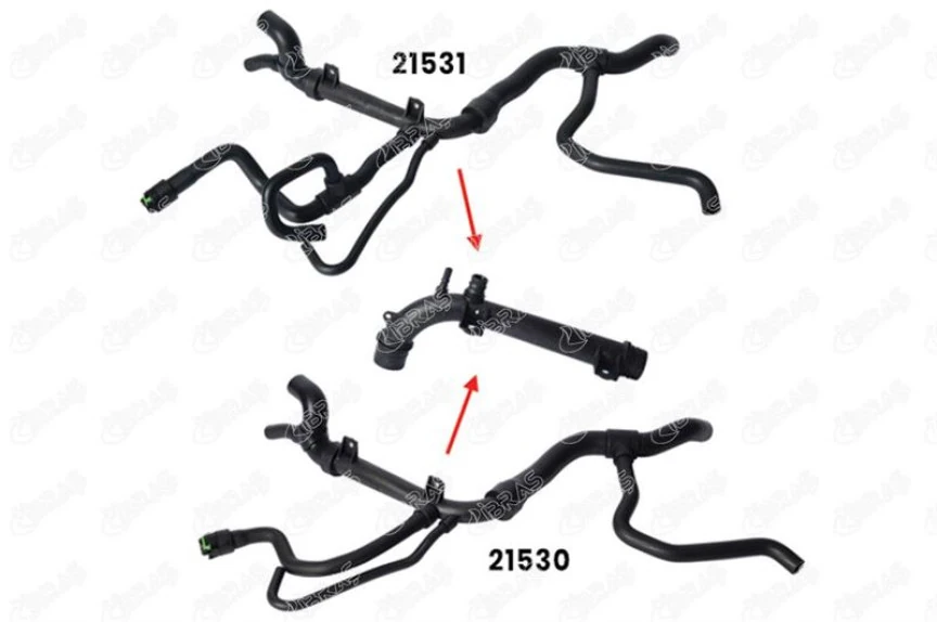 Opel Radyatör Hortumu - Radyatör Hortumu - İbr 21532