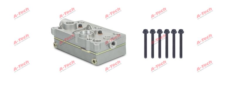 KOMPRESOR SILINDIR KAPAGI KOMPLE RENAULT PREMIUM 430 440 450 460 / VOLVO B12 BUS FH16 D13A DXI11 EUR - A-TECH 139.01.1200