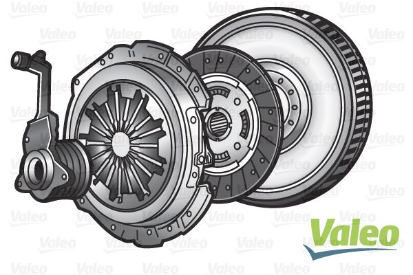 KIT 3P DEBRIYAJ TAKIMI (SABIT VOLANLI) MONDEO III 2,0TDCI 90PS / 115PS / 125PS 03>07 2,2TDCI 150PS 0 - VALEO 845061