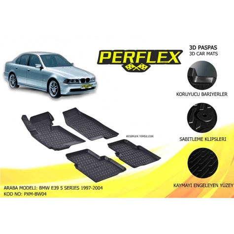 PASPAS 3D HAVUZLU X-MAT BMW E39 97>04 - PERFLEX PXM-BW04