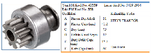 MARŞ DİŞLİSİ-LT 11D STEYR TRAKTÖR - FORMMETAL-42558
