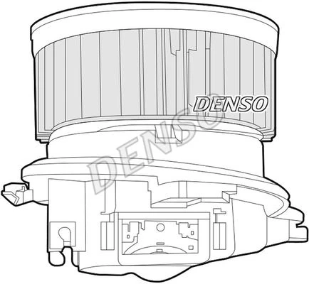 Psa Kalorıfer Motoru Partner P306 Zx Berlingo Xud9 (98>00) - Denso Dea21007