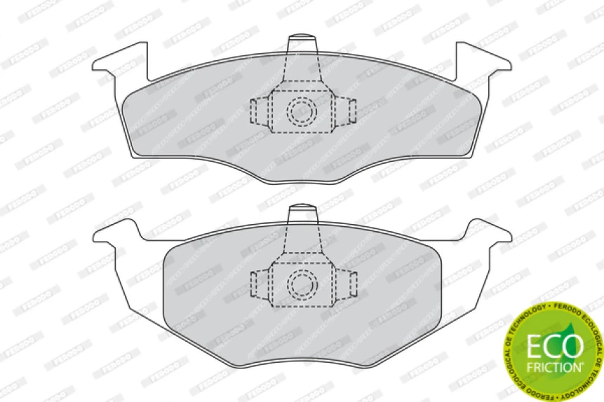 Vw Fren Balatası Ön - 0986424449 - Frd Fdb1288