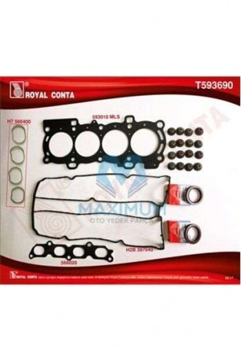 UST TAKIM CONTA (CORTEGO KECELI+SUBAP LASTIKLI) S,K,C DAHIL FOCUS II 03>07 FOCUS II C MAX 04>07 1,6 - ROYAL T593690