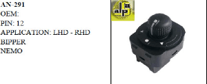 AYNA KUMANDA ANAHTARI>FIAT DOBLO III - FIORINO /BIPPER / NEMO  >>735460625 - MCAR-AN291
