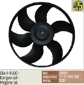 FAN MOTORU>CLIO II - SGR-59601