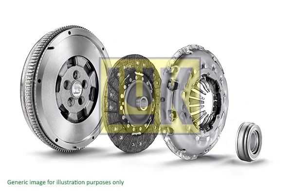 DEBRIYAJ SETI + VOLAN DMF + RULMAN BMW N46 E87 04>07 N45 N46 E90 04>07 N46 E91 05>11 N46 Z4 E85 05>0 - LUK 600025400