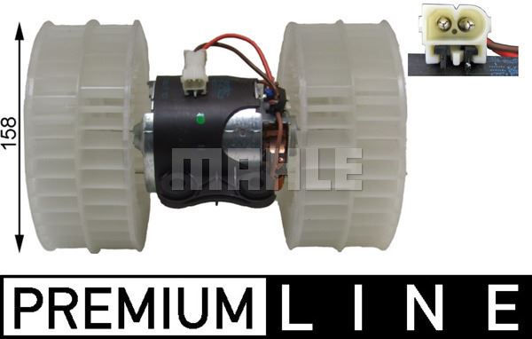 KALORIFER MOTORU ON VIANO W639 03 VITO W639 03 - MAHLE AB 40 000P