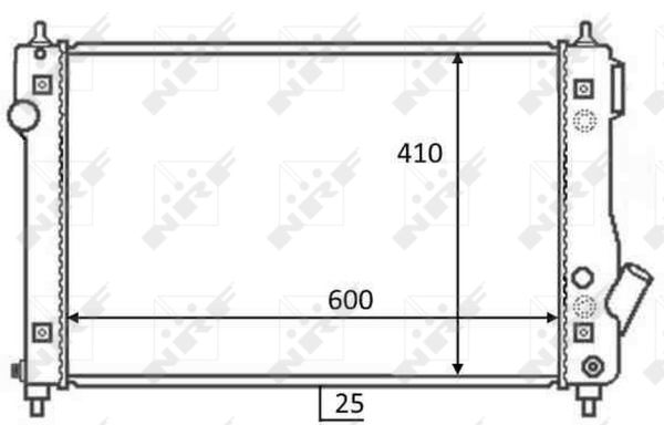 MOTOR SU RADYATORU AVEO KALOS T255 1,4 16V MANUEL AVEO 08> - NRF 59054