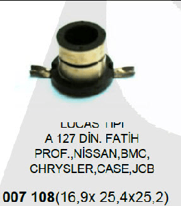 ROTOR BAKIRI-LT FATİH/LEVEND/PRO/FORD/NİSSAN/JSB - HT-108