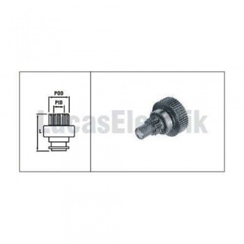 MARS DISLISI 9DIS (0815) HONDA ACCORD,CIVIC,CRX,PRELUDE - LUCAS SDR9033