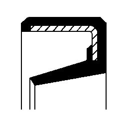 Volvo Truck (01034347b) Kece Baofsfx7 32.0x 55.0x 6.0 72nbr Volvo - Corteco 82034347
