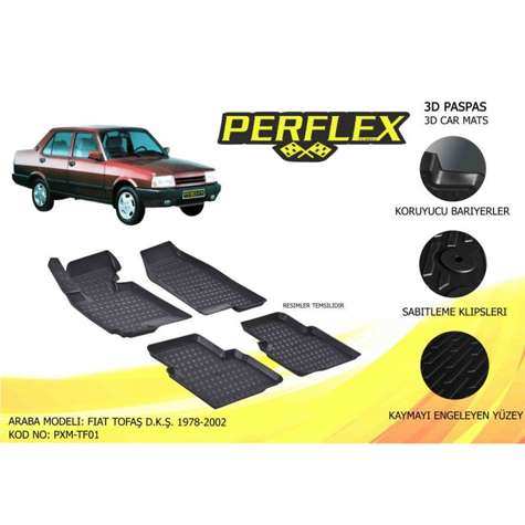 PASPAS 3D HAVUZLU X-MAT TOFAS DKS 78>02 - PERFLEX PXM-FT01