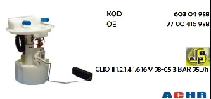 Unıversal Yakıt Modülü Renault Clio II 1.2,1.4,1.6 16 V 98-05 3 Bar 95l/h - Achr-60304988