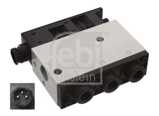 KORUK SEVIYE VENTILI 3 DELIK VOLVO FH 12 FH FH 16 FH / FM 7 9 10 12 1993 SONRASI - FEBI 45185