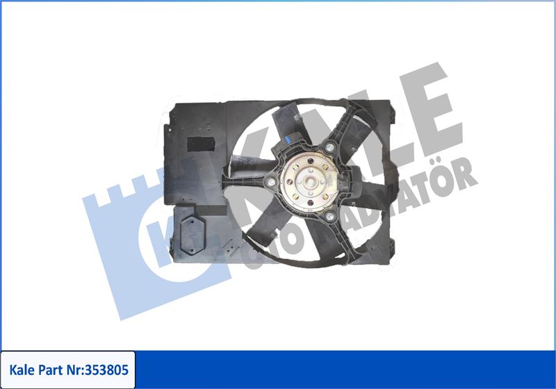 FAN MOTORU 12V DUCATO I II BOXER I II JUMPER I II 94>06 - KALE 353805
