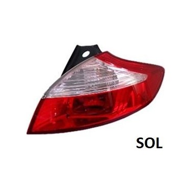 HB STOP LAMBA DIS (DARK) SOL MEGANE III 2015-2016 - PLEKSAN 3407