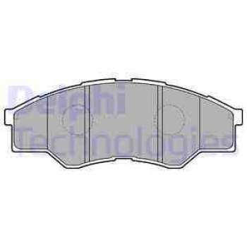 Toyota Ticarı On Fren Balatası Hilux Vigo III Pickup 2,5 2007> 4x2 - Delphi Lp2060