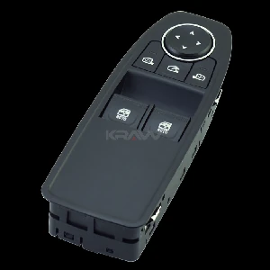 Unıversal İkili Cam Anahtarı Katlanır Sol Renault Clio V - Captur II - Mcar-An740bd